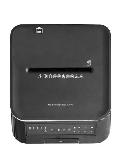 Знищувач документів Pro Shred Auto 400MC, A4, 80g х 10 л.,2*12, 53л., P-5 HP (360395795)