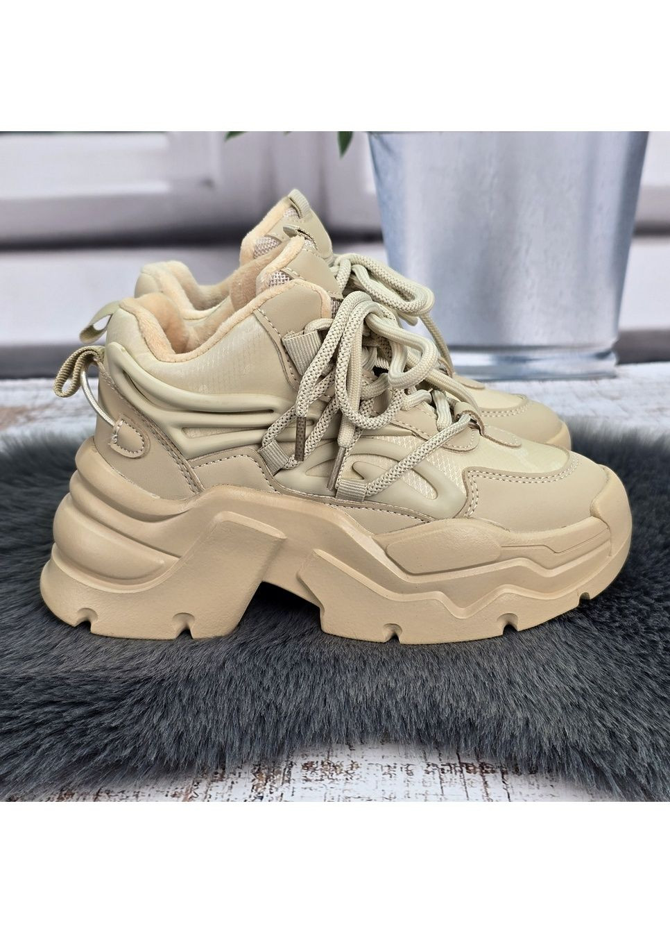 Бежевые повседневные осенние демисезонные ботинки Jong Golf