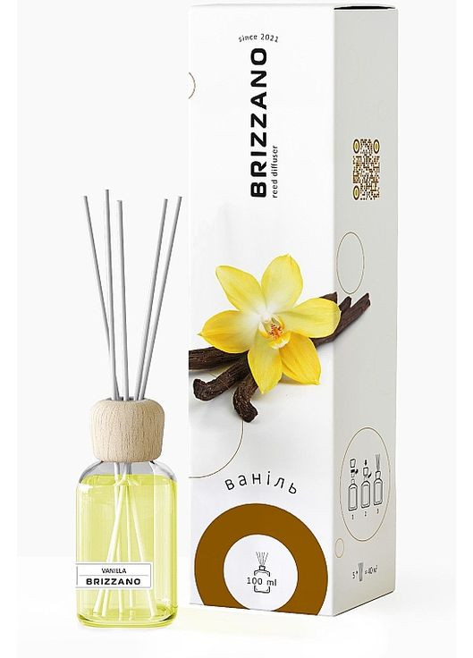 Аромадиффузор "Ваниль" 100ml (1014288-88070) Brizzano (368902845)