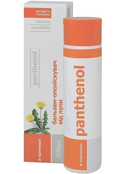 Бальзам-ополіскувач від лупи для волосся 200ml (2-1092792) Panthenol (376788127)