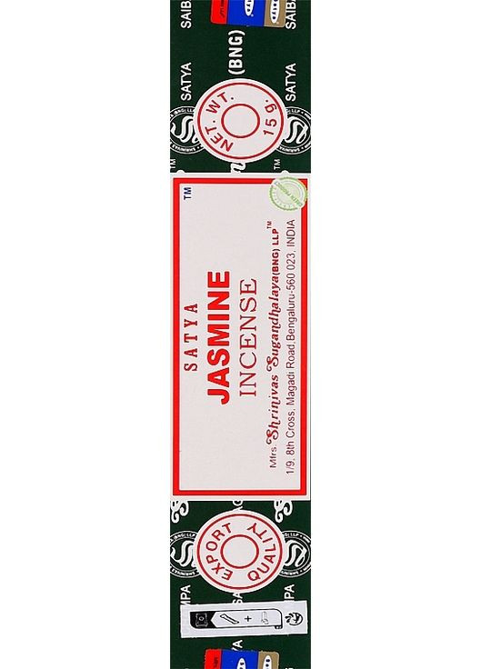 Аромат "Жасмин" Jasmine Incense Sticks 15g (1334251-31097243) Satya (368658816)