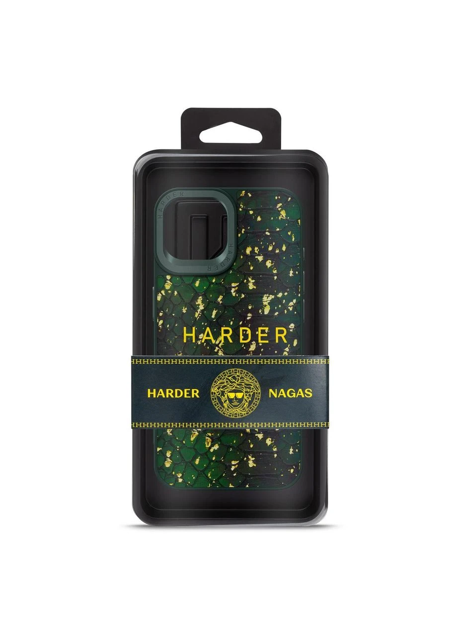Чохол Nagas для Apple iPhone 15 Green (ARM76733) KLB Harder (389875933)