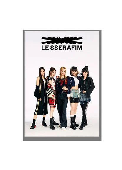 Постер плакат Ле Серафім LE SSERAFIM 42х29 см А3 (poster_0751) No Brand (327007254)