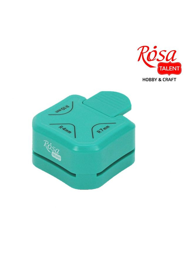 Кутовий діркопробивач 3 в 1 Візерунки №17 2,5см Rosa Talent (362661428)