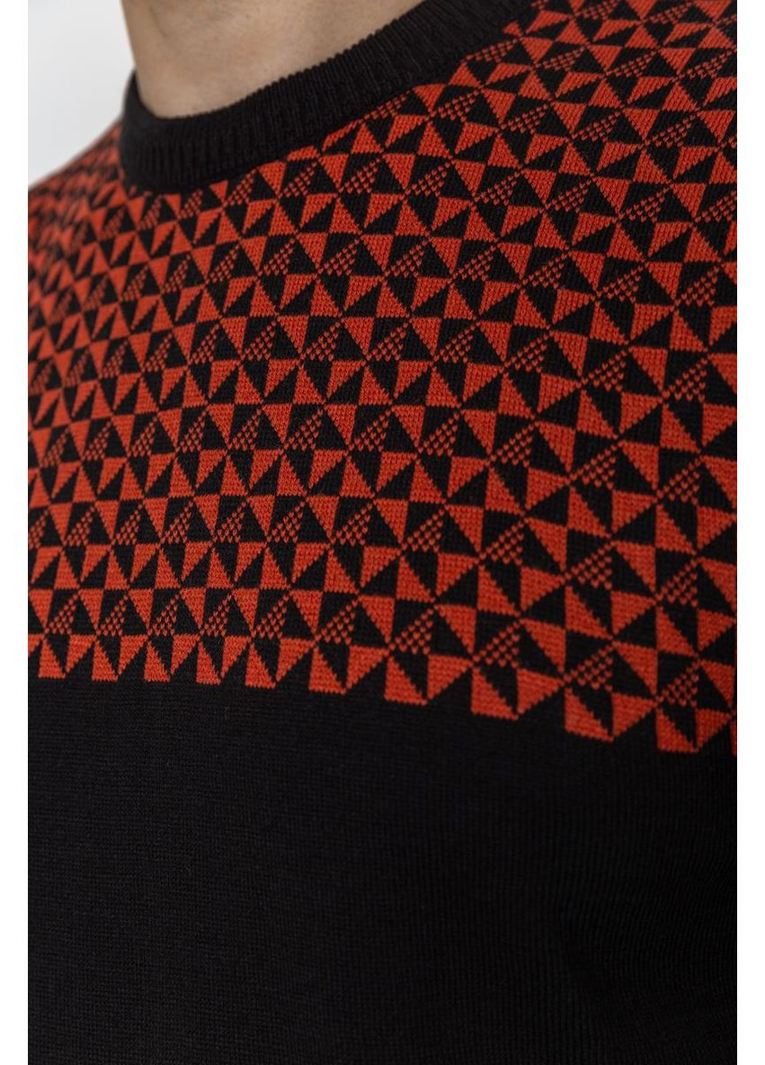 Терракотовый демисезонный свитер мужской Sport Line