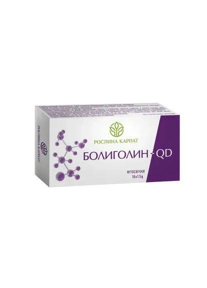 Фитосвечи Болиголин QD 10 шт. комплексная природная защита от новообразований Рослына Карпат Рослина Карпат (334712475)