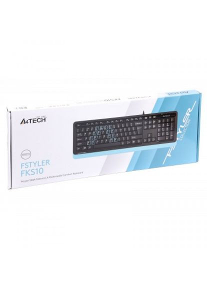 Клавіатура A4Tech fks10 usb blue (279835359)
