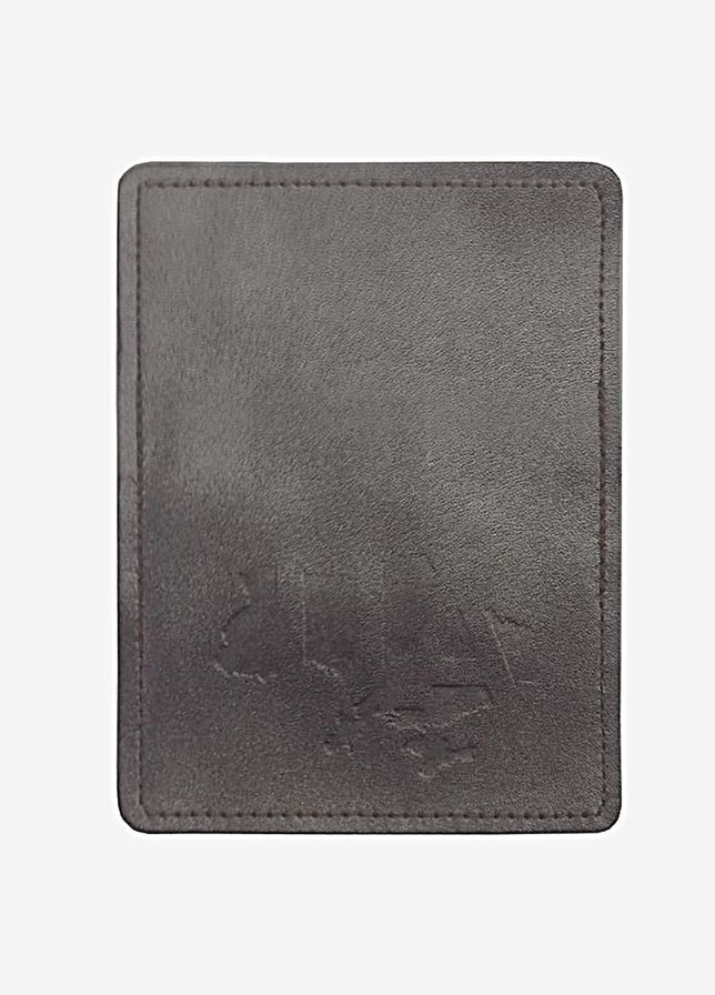 Обкладинка ID - 1 екошкіра темний нікель UA на мапі тиснення 4PROFI (323223479)