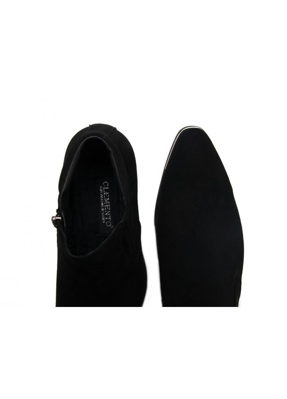 Черные зимние ботинки 7124752-б 39 цвет черный Clemento