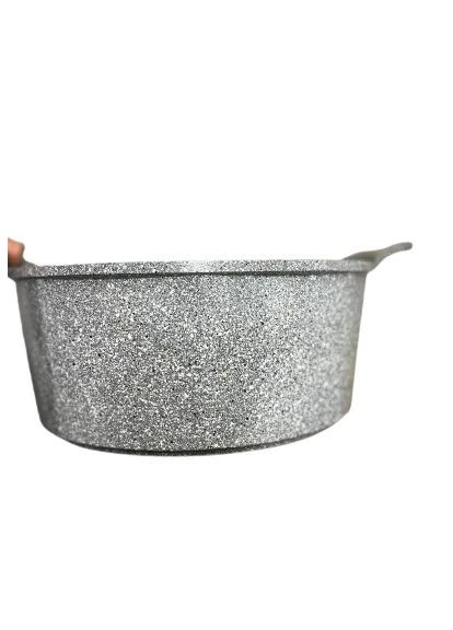 Каструля зі скляною кришкою EK-OT-C28I Marble з мармуровим покриттям 28 см Neoflam (379999550)