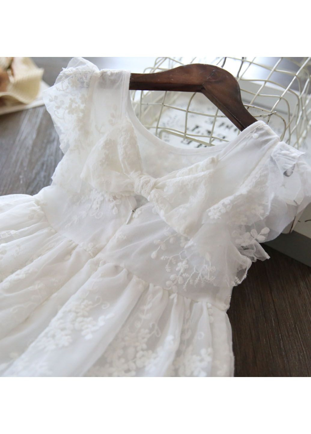 Біла сукня No Brand (290663971)