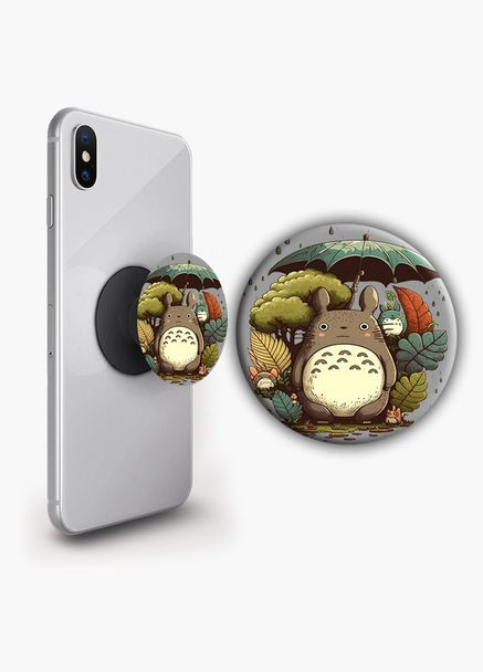 Держатель для телефона PopSockets Аниме Магическая битва #039 Черный No Brand (304509088)