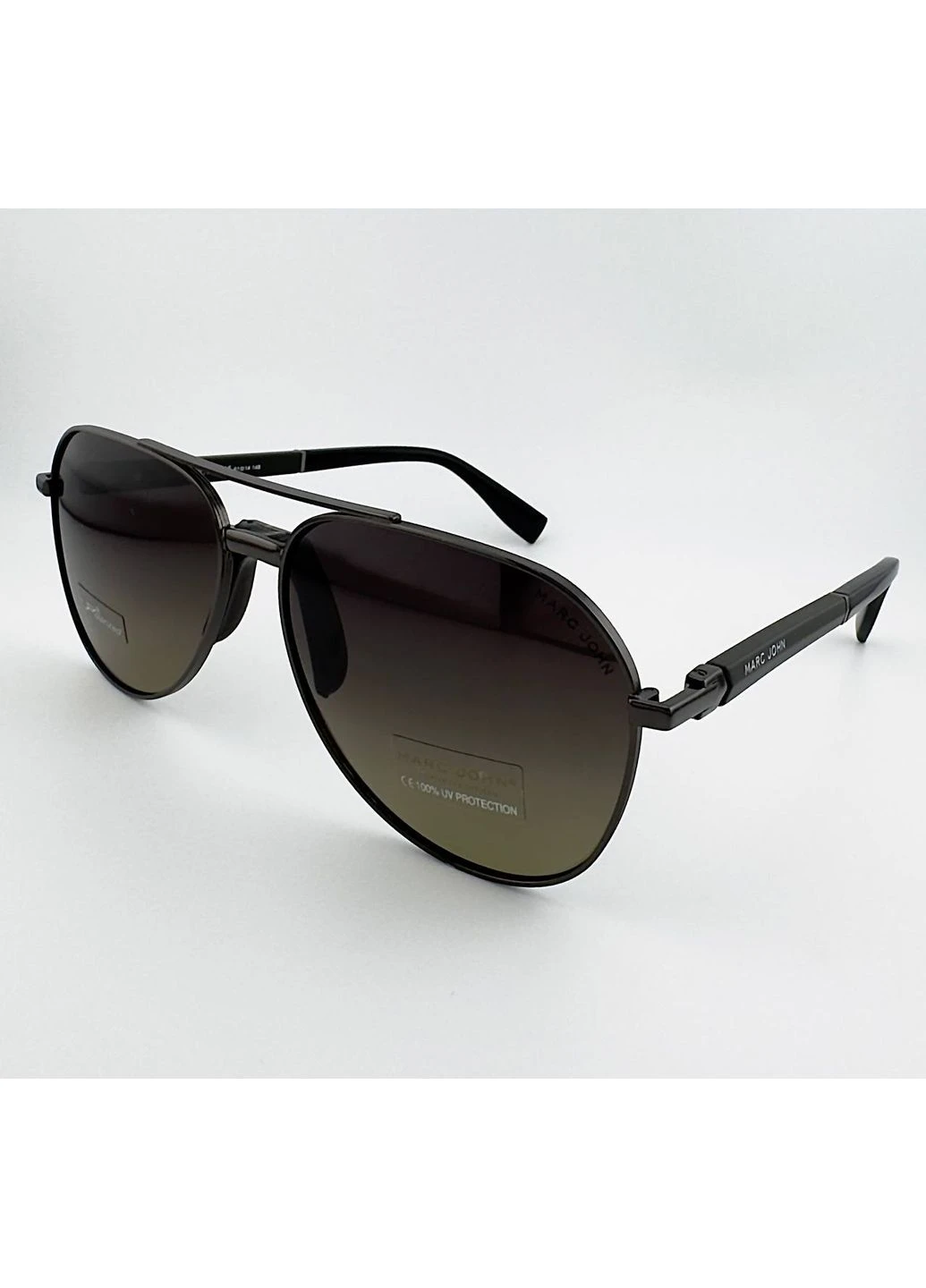 Мужские Солнцезащитные Очки Авиаторы MJ0832 Col.15-G15 Polarized с Поляризацией Антибликовые MARC JOHN (400438488)