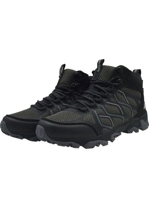 Черные осенние ботинки мужские зимние чёрные Umbro