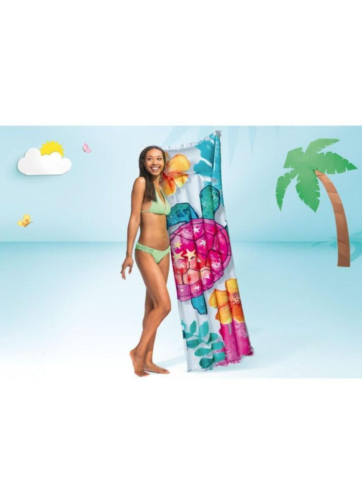 Матрас надувной "Черепаха" 183 х 69 см. (59720) Intex (362427776)