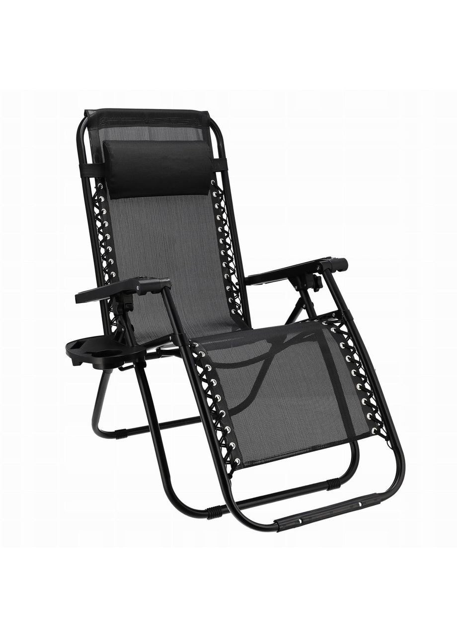 Комплект шезлонгов Relax Black – 2 шт. Jumi (355343455)