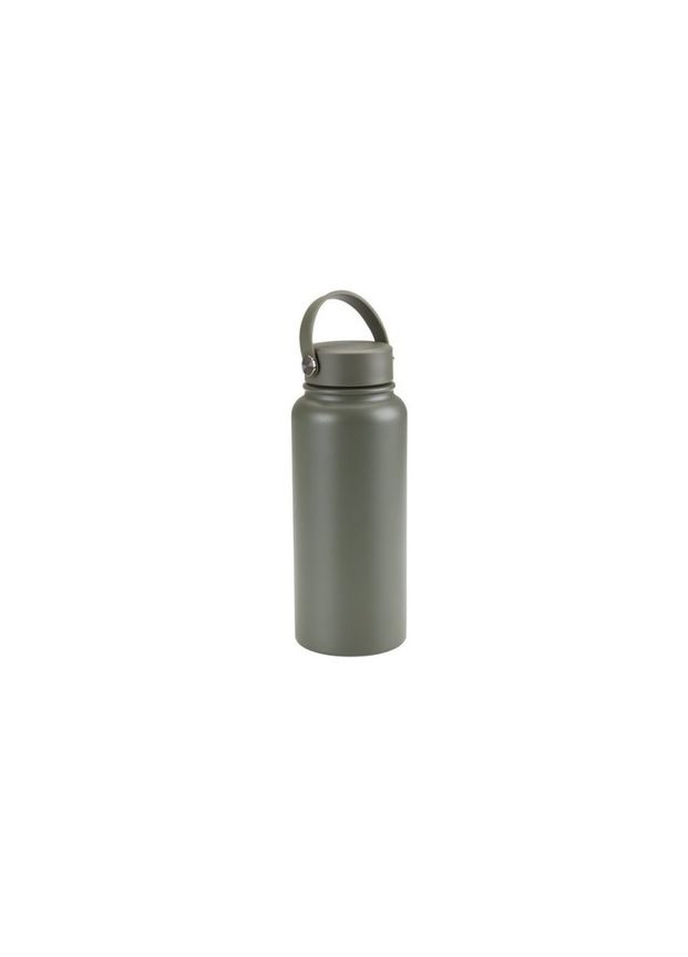 Термобутылка 1000мл оливковая 24х9 см No Brand (280913373)