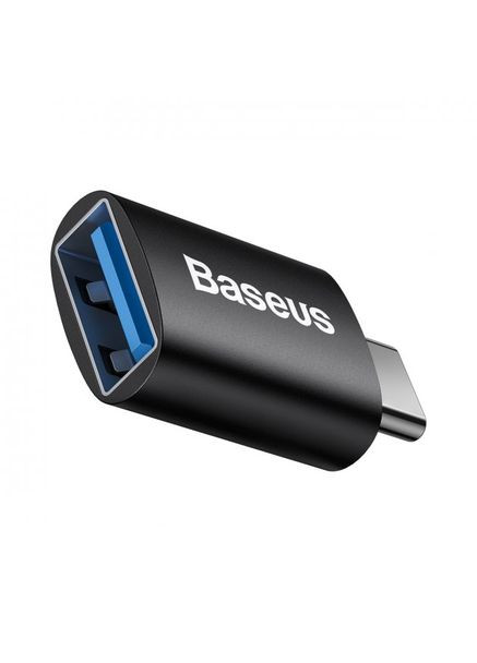 Адаптер Ingenuity Series Mini OTG Adaptor Type - C to USB - A 3.1 Black Baseus (297456171)