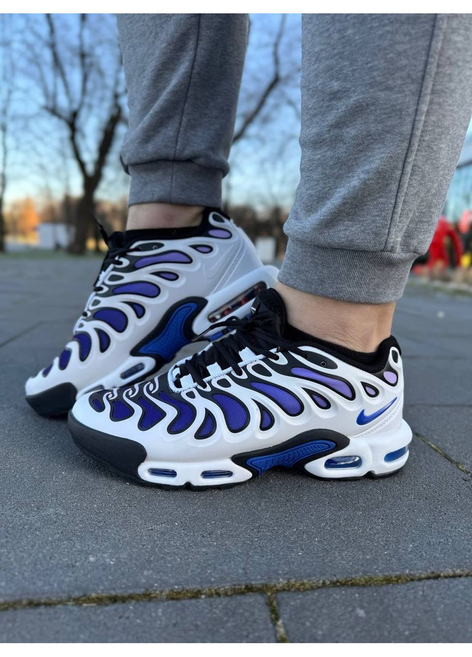 КРОССОВКИ ЖЕНСКИЕ NIKE AIR MAX TN PLUS DRIFT GREY PURPLE НАЙК АИР МАКС ТН ПЛЮС No Brand серые демисезоны (367176569)