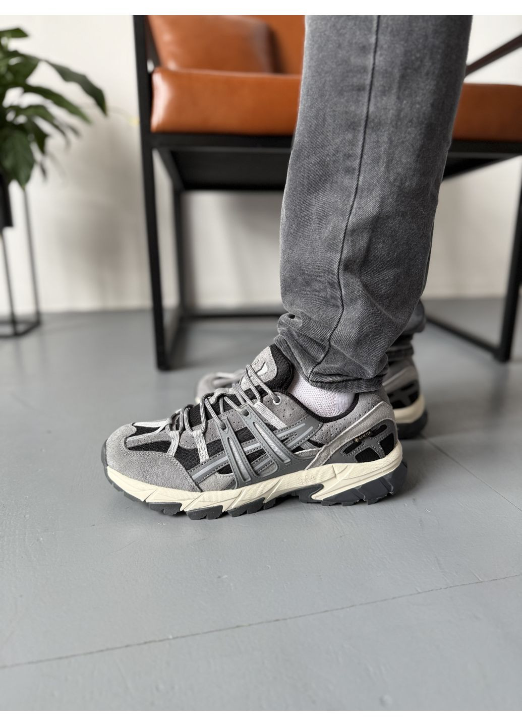 КРОССОВКИ ЖЕНСКИЕ ASICS GEL-SONOMA 15-50 GREY BEIGE GORE-TEX АСИКС ГЕЛЬ СОНОМА 15-50 No Brand серые демисезоны (367169513)