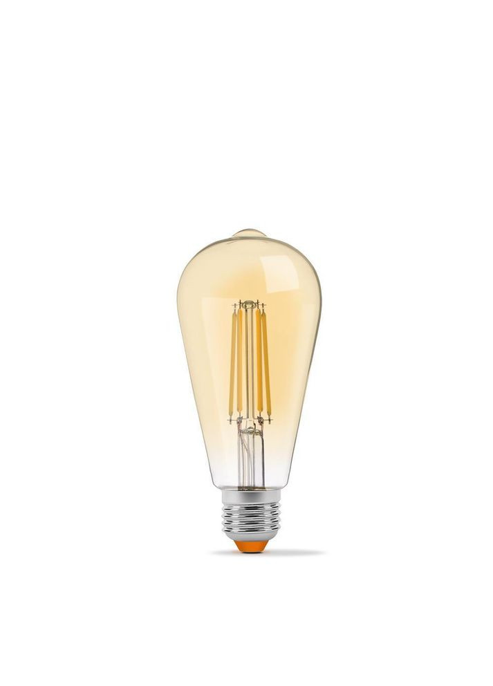 Лампа димерная Filament ST64FAD 6 Вт E27 2200 K Бронза (23978) Videx (284106733)