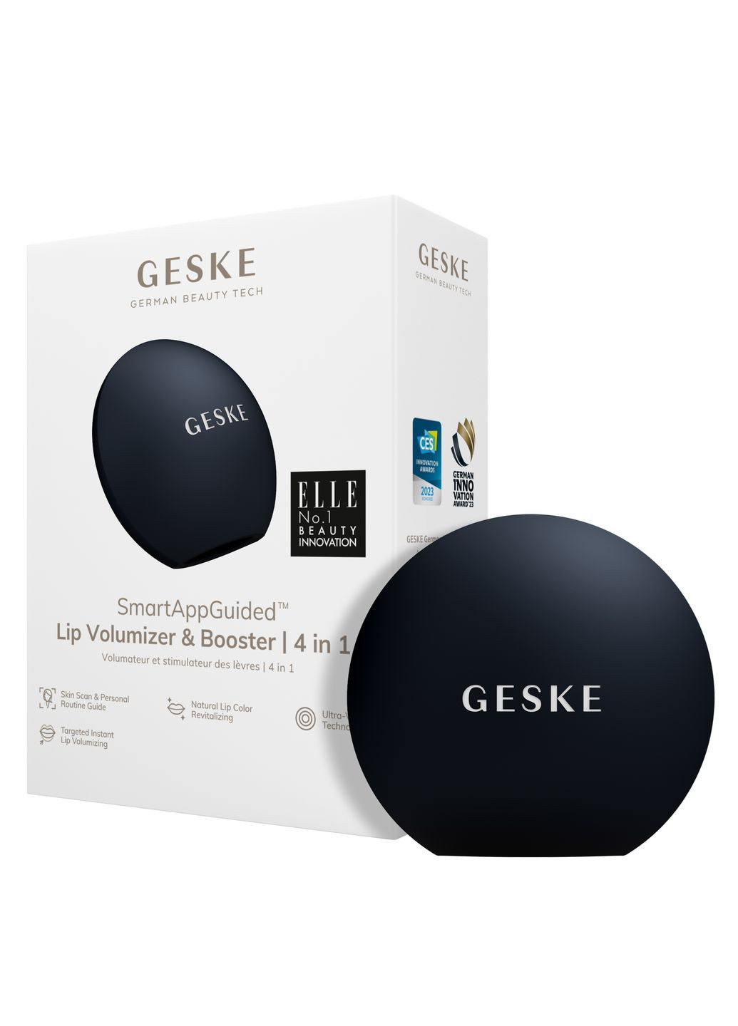 Устройство для увеличения объема губ Lip Volumizer&Booster 4в1 Small black GESKE (341526296)