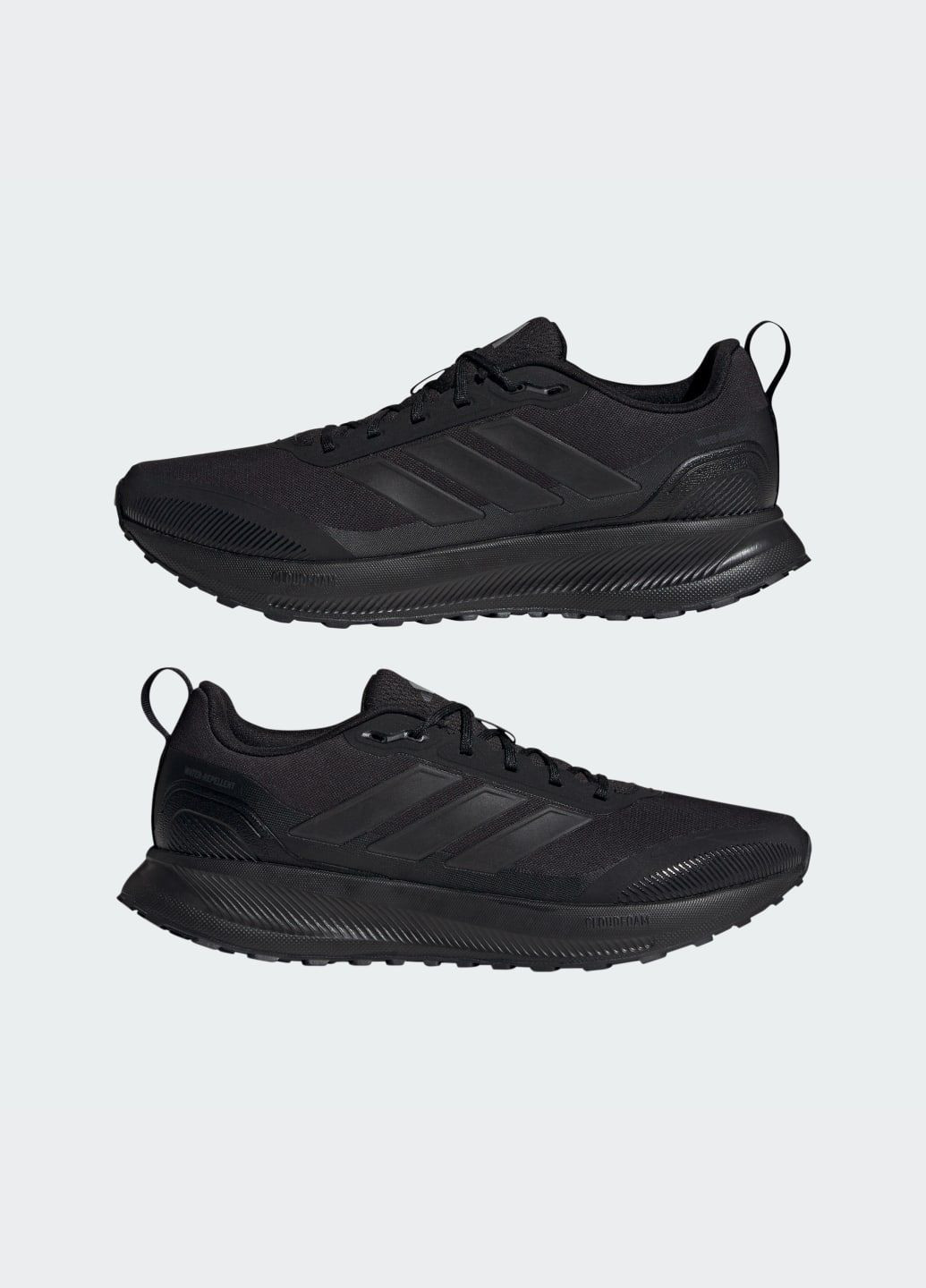 Чорні Літні кросівки для бігу runfalcon 5 tr adidas