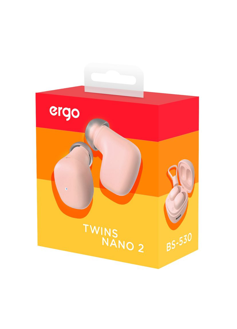 Навушники BS-530 Twins Nano 2 Pink (6918158) Ergo (314779363)