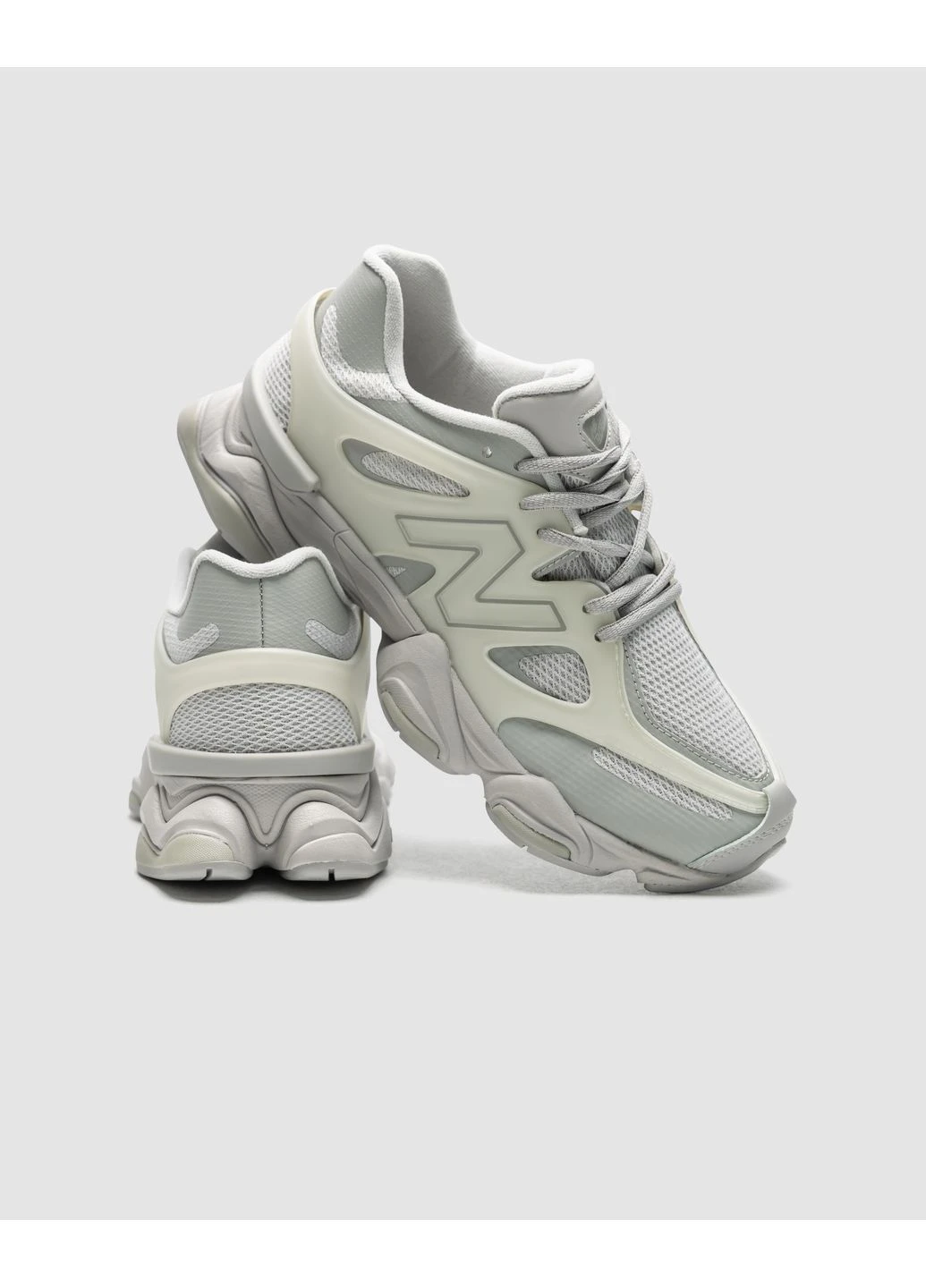 Білі кросівки чоловічі new balance демісезон No Brand 9060 Gradient Pack U9060IAB