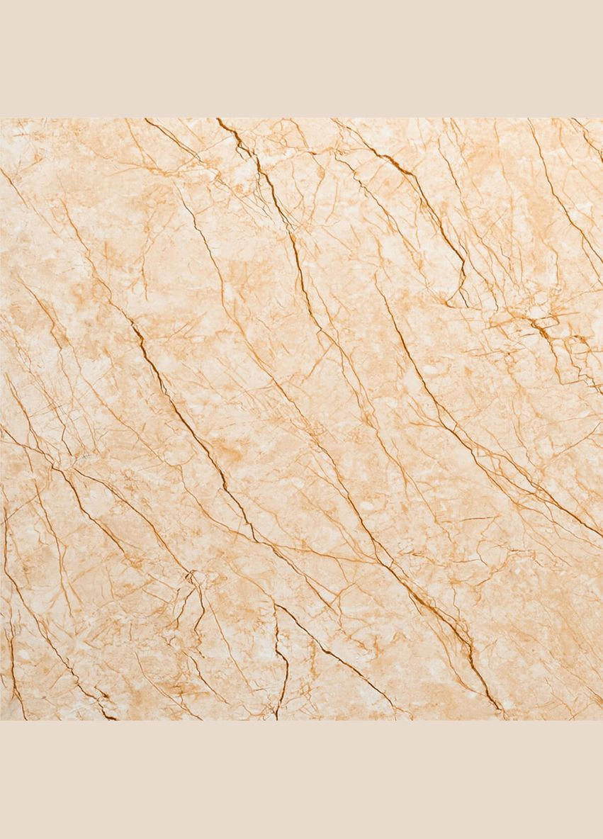 Декоративная ПВХ плита 600х600х3мм Бежевый мрамор (S) SW-00001618 Sticker Wall (326812098)