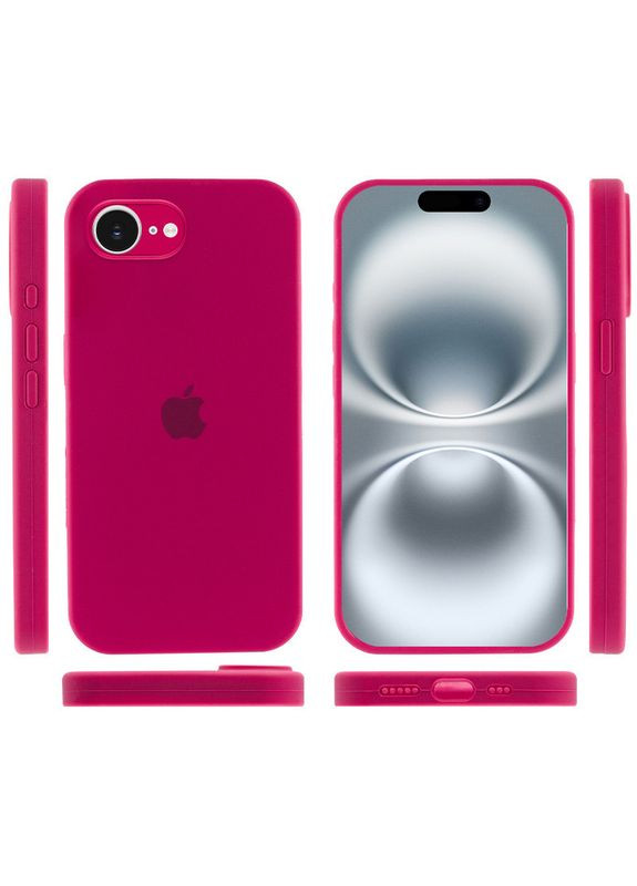 Чохол на Apple iPhone 16e / для айфон 16е силікон / Rose Red Epik (361065875)