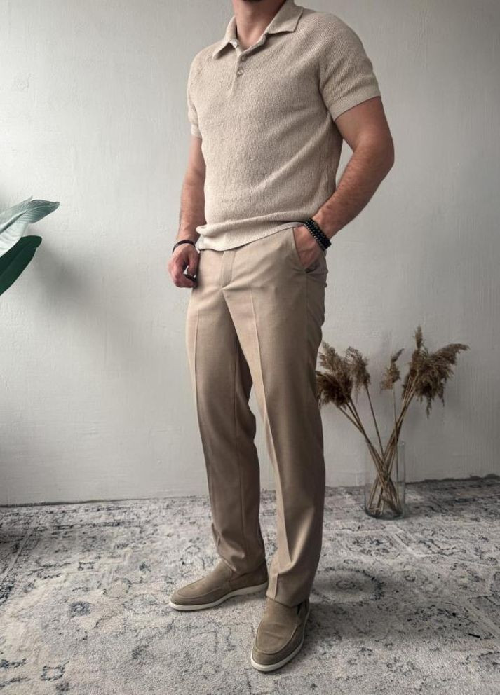 Брюки чоловічі стильні звужені No Brand (332612684)