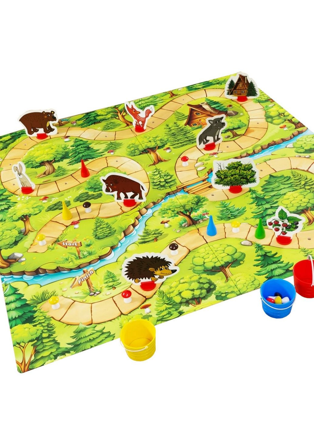 Настольная игра "В лес по грибы" 10х10х10 см Artos Games (289365625)