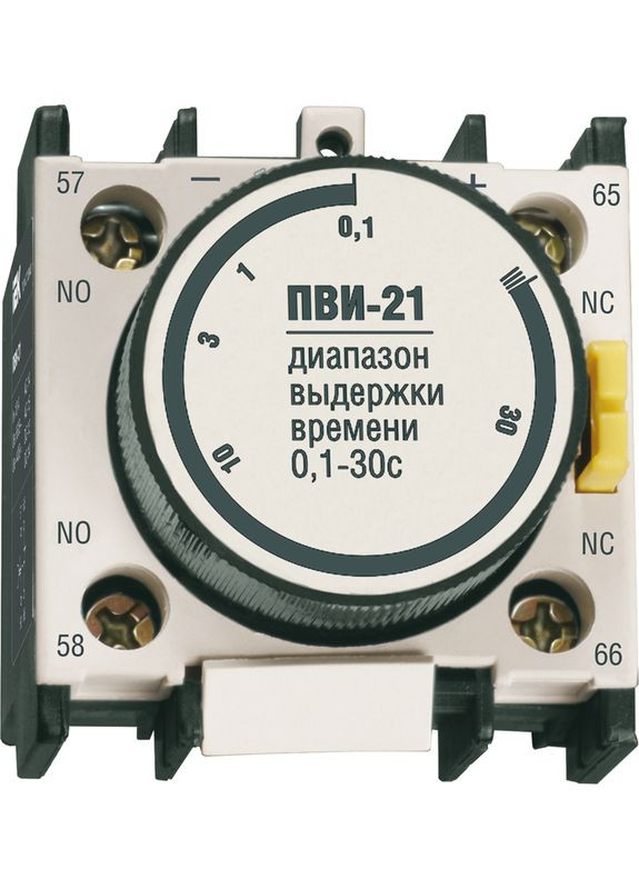 Приставка KPV20-11-1-U ПВИ-21 задержка на выключение 0,1-30сек 1NO+1NC (1НО+1НЗ) UEC () УЕК (336905796)