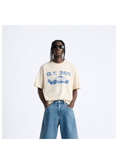 Шорти багі джинсові 5575/498 Sky blue Zara (370393948)