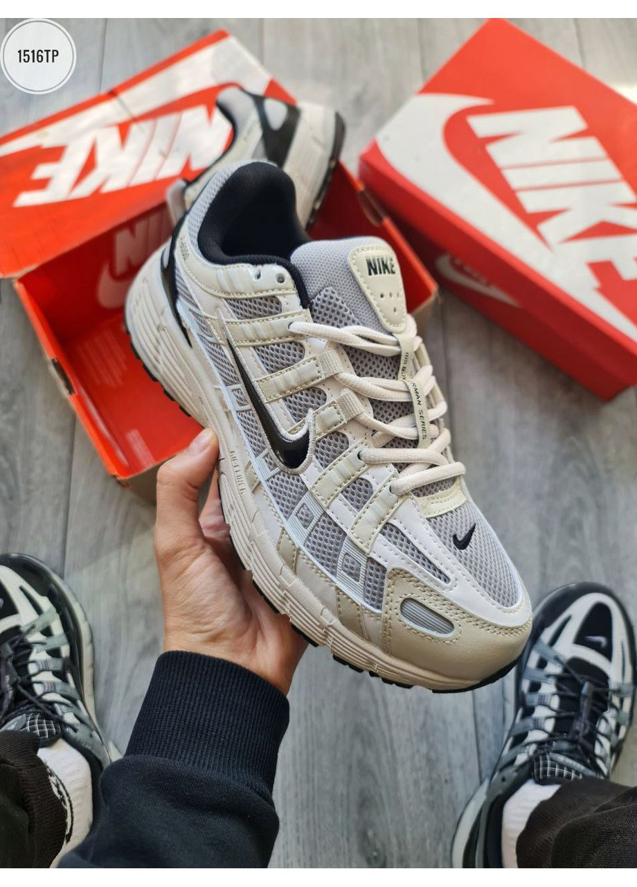 Черные демисезонные кроссовки мужские nike p-6000 platinum tint black найк п-6000 No Brand