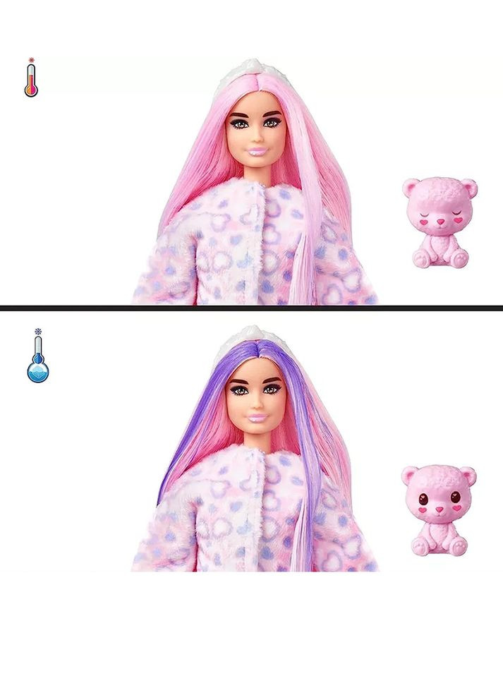 Кукла "Cutie Reveal" серии "Мягкие и пушистые" – медвежонок цвет разноцветный ЦБ-00231931 Barbie (294913066)