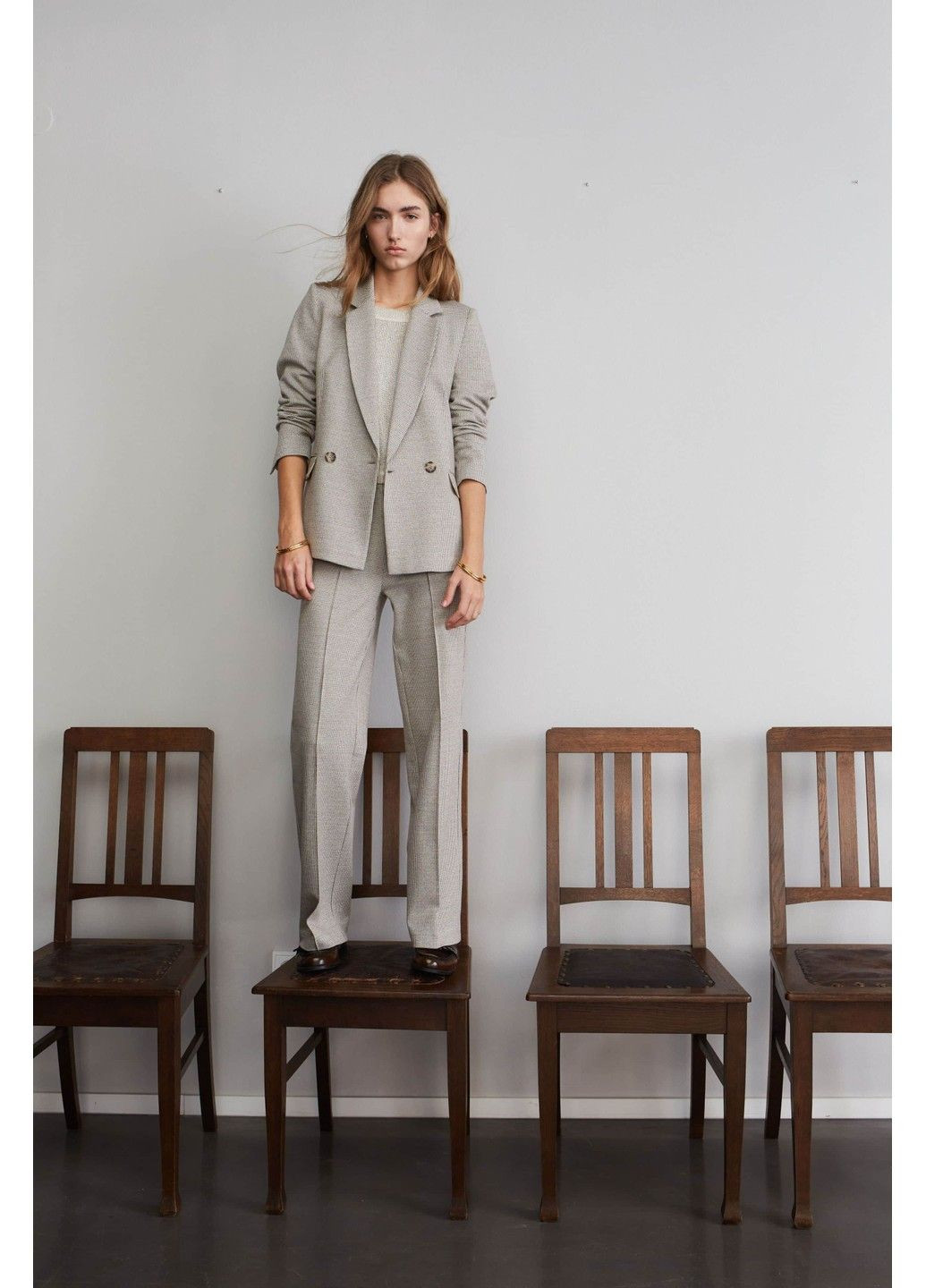 Женские штаны Бежевый Oui (322211178)