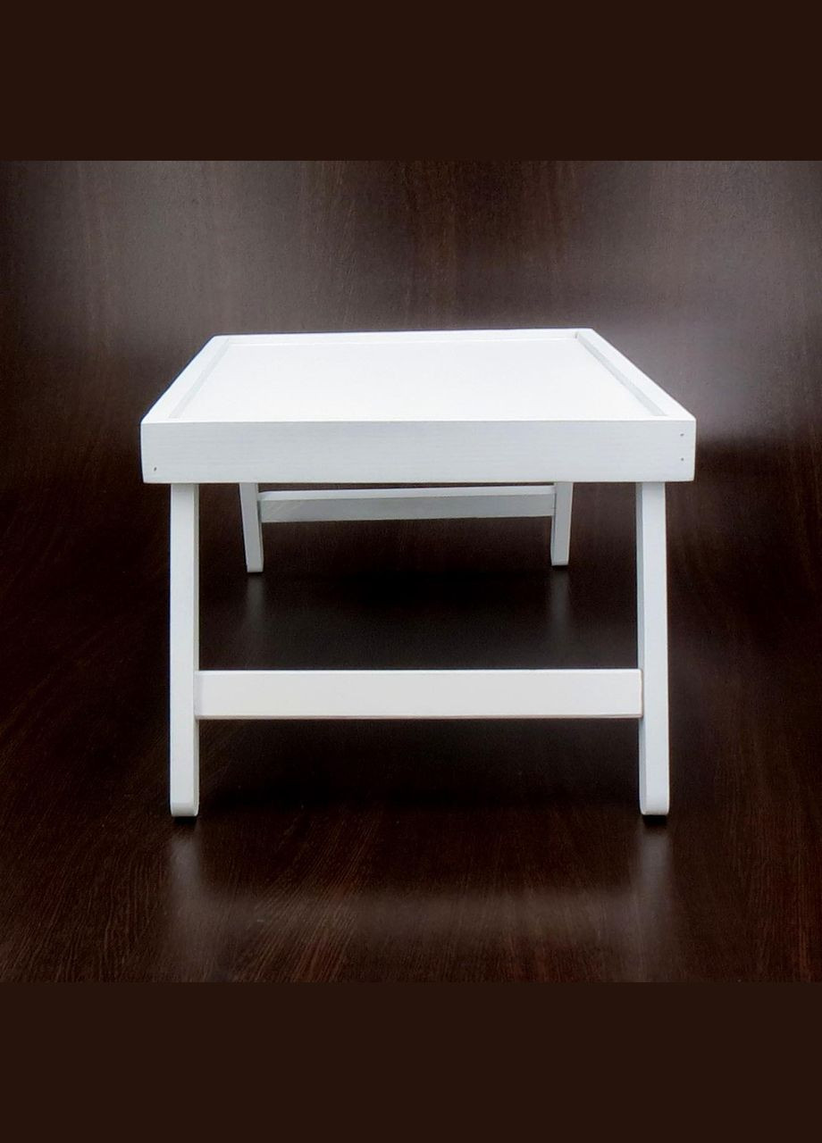 Столик-поднос для завтрака из дерева Мериленд зефир (СТП-000220) No Brand (327847567)