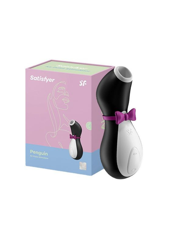Pro Penguin масажер для клітора, вакуумний кліторальний вібратор стимулятор Satisfyer (373029433)