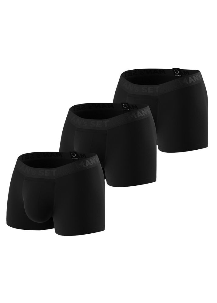 Набір чоловічих боксерів Classic w/fly Plus (3 шт) CPS-003 MAN's SET Anatomic Classic w/fly Plus, Black Series (367055566)