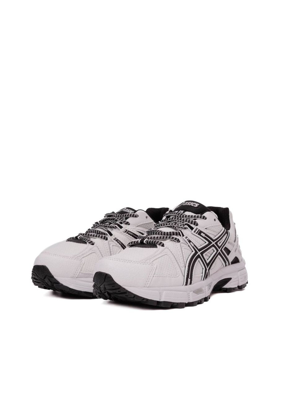 Белые всесезонные кроссовки asics No Brand Gel Kahana 8 White Black ND