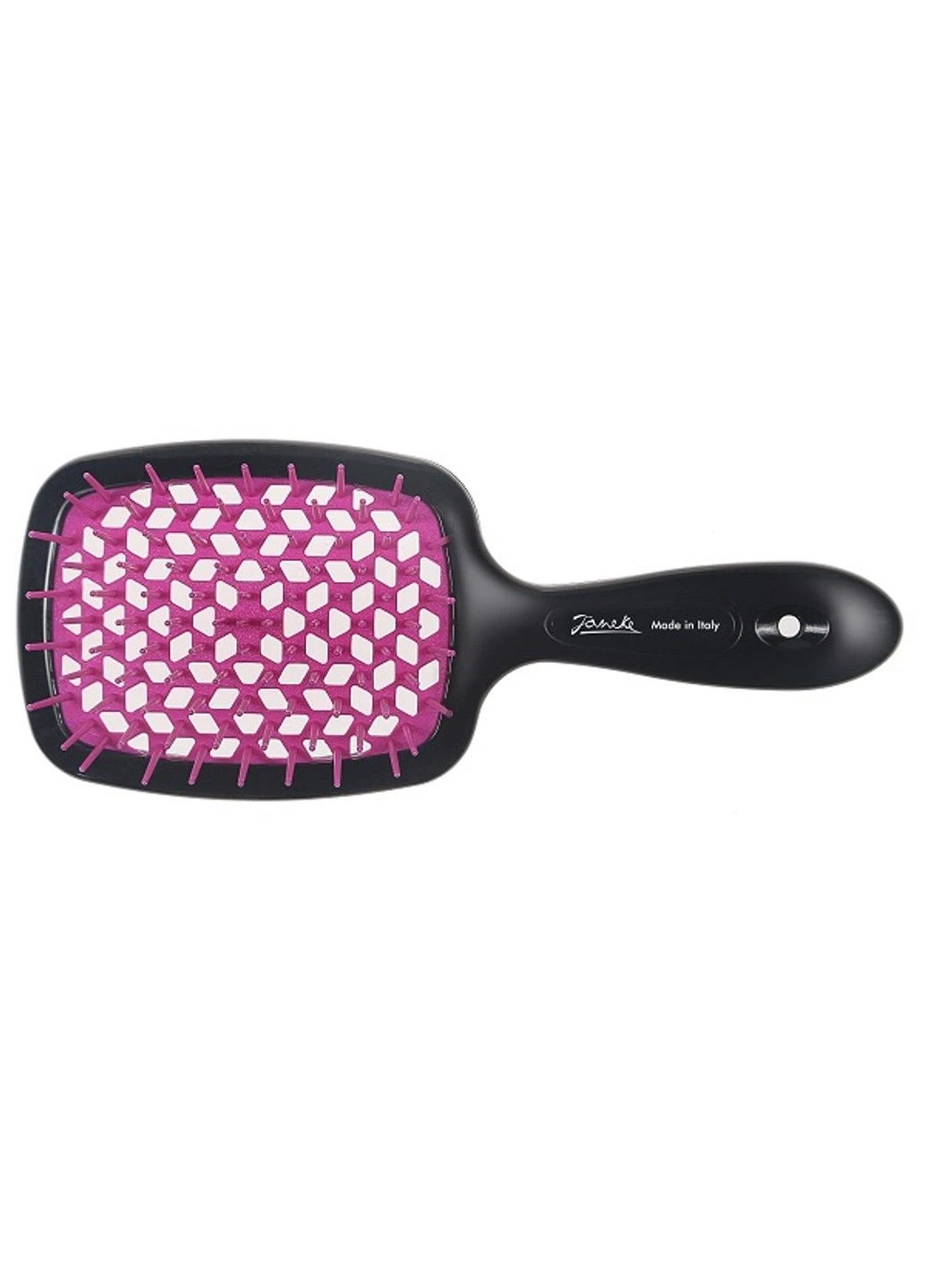 Расческа 1830 Superbrush The Original Italian Черная/Фуксия Janeke (362354860)