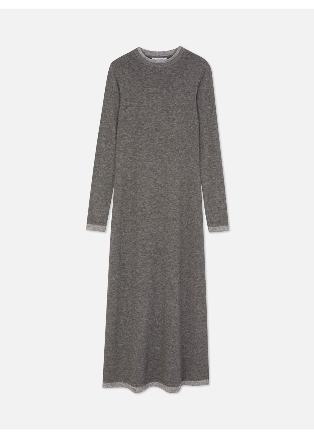 Серое платье макси демисезон,серый меланж, Primark
