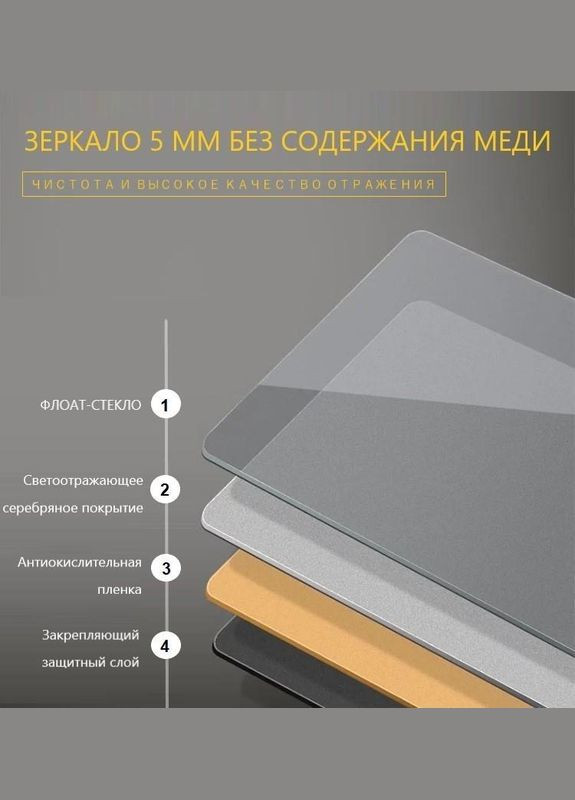 Зеркало LED DEM3011 65х80 см Сенсорное включение + подогрев Dusel (316720466)