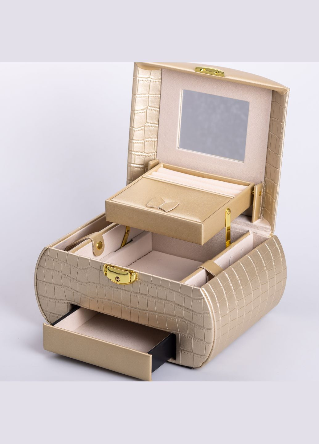 Кейс-органайзер для прикрас із защіпкою 24х17х18 см, Yiwu (324771058)