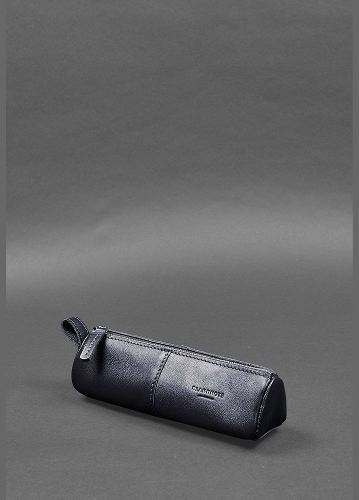 Кожаный пенал-кейс (футляр для очков) 4.0 Темно-синий (A-027915) BlankNote (341307541)