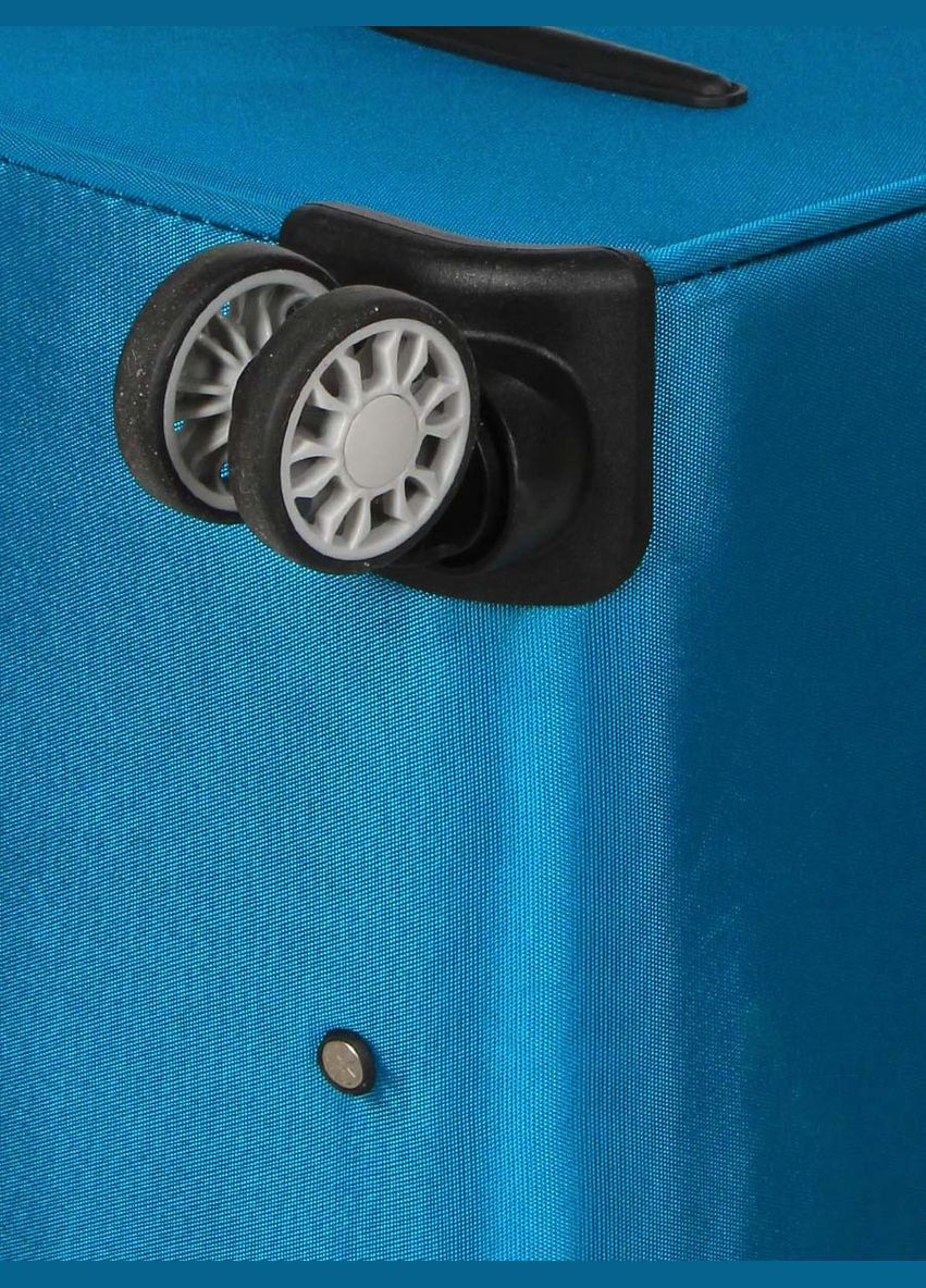 Валіза середня M тканина бірюза 67х41х27(+5)см/83л/3.2кг/Snowbal 87303 Snowball (324801812)