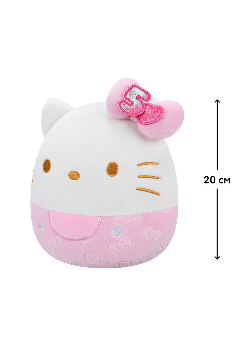 Мягкая игрушка Хэллоу Китти в розовом (20 cm) Squishmallows (344449077)