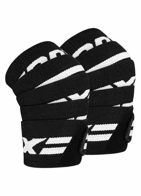 Бинты на колени K2 GYM Knee Wrap Black RDX (382953879)